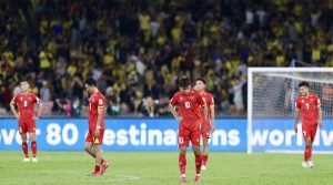 Read more about the article Việt Nam thua đậm nhất lịch sử trước Malaysia với tỉ số 0-4 trên sân Bukit Jalil