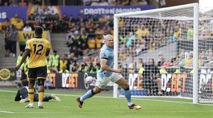 Read more about the article Haaland lập cú đúp, Man City thắng tưng bừng trước Wolves