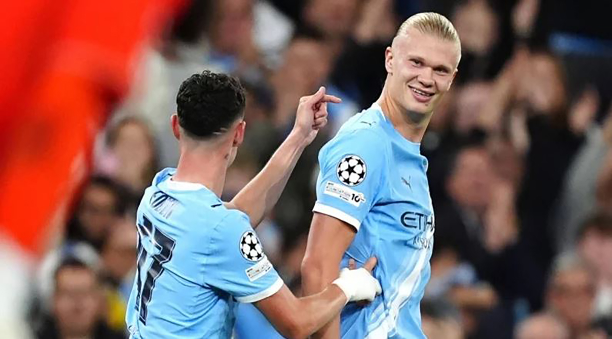Read more about the article Haaland phá kỷ lục khi Man City đánh bại Napoli