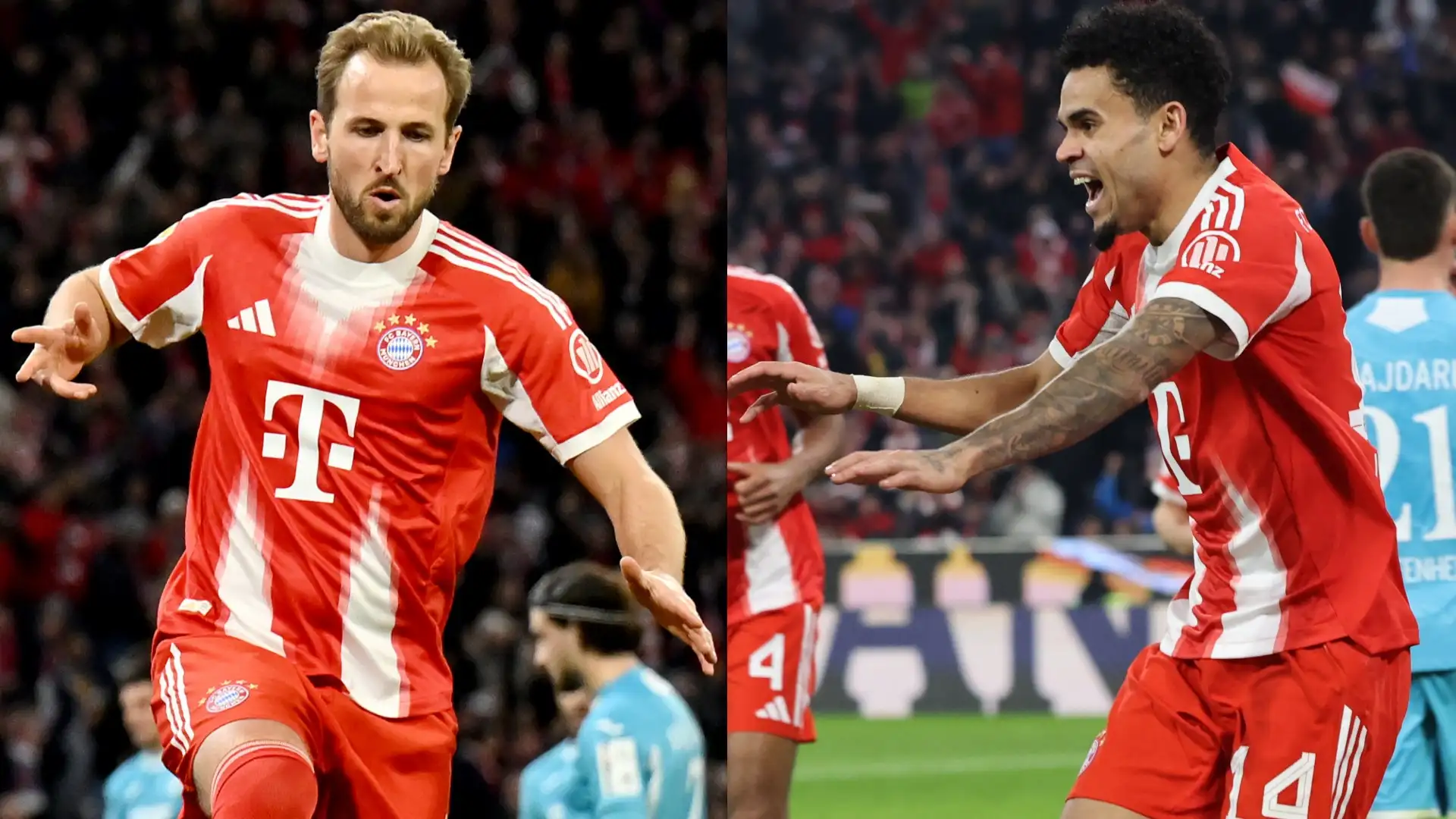 Read more about the article Bayern Munich “giải hạn” ngoạn mục: Luis Diaz lập hat-trick, Harry Kane hạ Hoffenheim 10 người