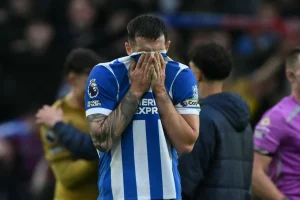 Read more about the article Chưa ở nhóm cuối bảng, Brighton vẫn bị “điểm mặt” nguy cơ rớt hạng Ngoại hạng Anh