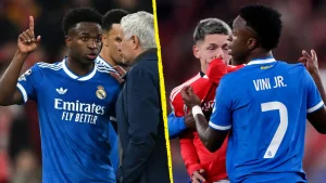 Read more about the article Jose Mourinho GÂY BÃO vì phát ngôn về Vinicius: “Kích động đám đông” giữa nghi án phân biệt chủng tộc?