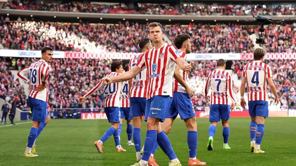 Vị trí của Atletico Madrid trên bảng xếp hạng La Liga Viva88VIP