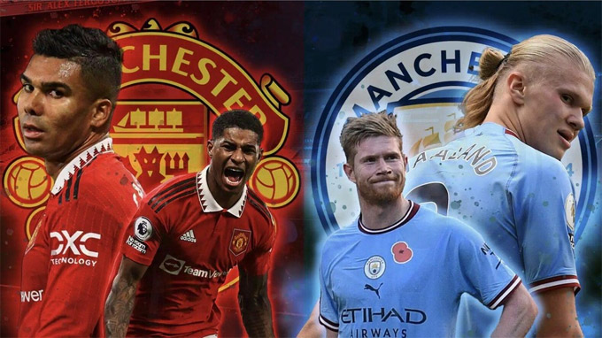 Trận cầu hấp dẫn tại Premier League giữa Manchester City và Manchester United. Viva88VIP